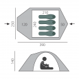 Палатка BTrace Canio 4  (зеленый) - T0249