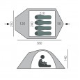 Палатка BTrace Talweg 4 (Зеленый) - T0498					