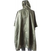 PONCHO one size накидка-дождевик  (хаки)