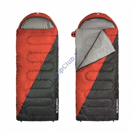 Спальный мешок Talberg TRAVELLER -12°C (красный правый) - TLS-004-12