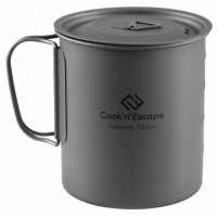 CA2011 750ml Titanium cup кастрюля с крышкой