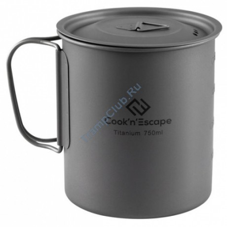 Кастрюля с крышкой KING CAMP Titanium cup 750ml - CA2011