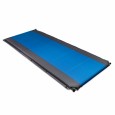 Самонадувающиеся коврики Talberg RELAX WIDE MAT (195х90х10 см, серый/синий) - TLM-033