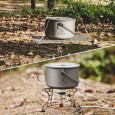 Кастрюля c крышкой KING CAMP Titanium hanging pot - CA2115