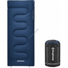 2214 SNOWFLAKE 300 -13°С  190х84 спальный мешок (-13С, синий правый)