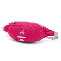 B0268 WAIST BAG 1,5 Поясная сумка (1.5 розово-красный)