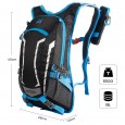 Рюкзак B0462 CYCLING BAG (черный/синий) - B0462