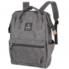 B0297 CASUAL BACKPACK Рюкзак (т. серый)