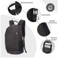 Рюкзак BUSINESS BACKPACK (св. серый) - B0366