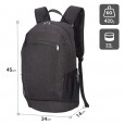 Рюкзак BUSINESS BACKPACK (черный) - B0366