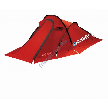 Палатка HUSKY FLAME 2 (красный) - FLAMEHCZ2301SONG
