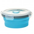 Контейнер складной с крышкой-защелкой 800 мл Tramp (аквамарин) TRC-087 Контейнер складной с крышкой-защелкой 800 мл Tramp (аквамарин) TRC-087