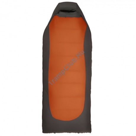 Спальный мешок с капюшоном Tramp Troll Regular темно-серый/оранжевый (правый) - TRS-061R Спальный мешок с капюшоном Tramp Troll Regular темно-серый/оранжевый (правый) - TRS-061R