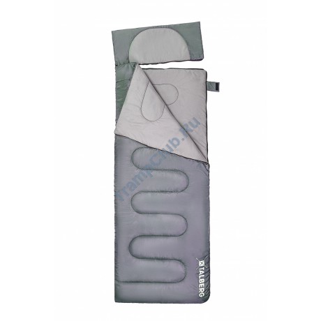 OASIS +5°C спальный мешок (+5С, серый правый) - TLS-015