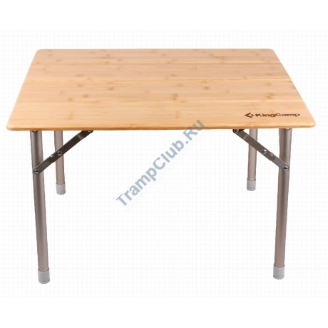 KING CAMP 2018 4-folding Bamboo table стол скл. Бамбук, алюм (65х50х45/52/65 см)