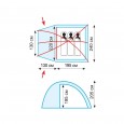 Палатка кемпинговая Tramp Bell 3 (V2) - TRT-80