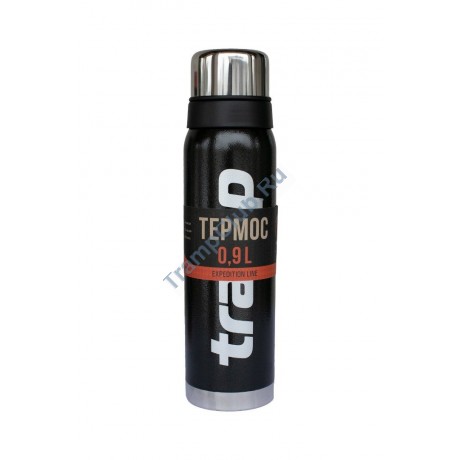 Термос Tramp 0.9 л черный - TRC-027 
