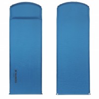 WELLAX MAT самонадувающийся коврик (синий 195x71x7,5 см)