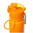 Бутылка силиконовая (оранжевый) 0.7 л - Tramp TRC-094