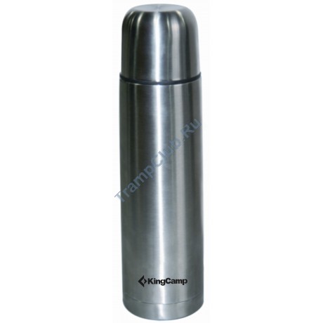 Термос узк.  VACUM FLASK 0,75 л silver KING CAMP- 3718