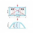 Палатка кемпинговая Tramp Eagle 4 (V2) - TRT-86