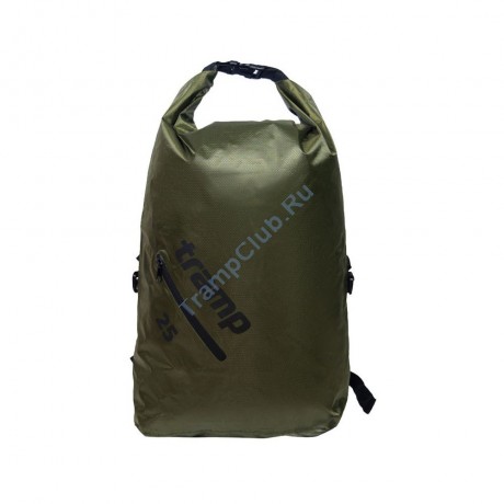 Герморюкзак Tramp оливковый 25 л Diamond Rip-Stop - TRA-256-O