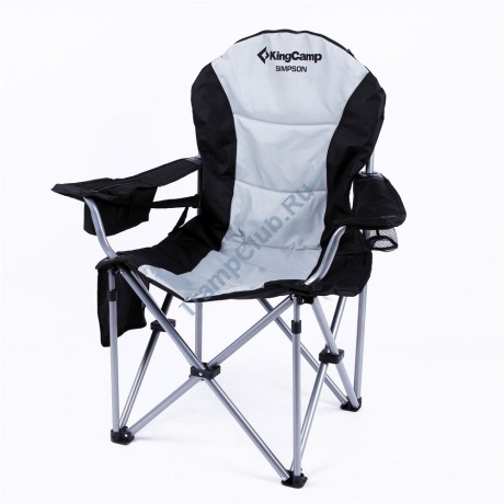 Кресло раскладное KING CAMP 3888 Delux Steel Arms Chair - KC3888