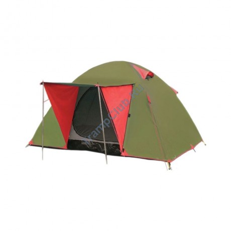 Палатка туристическая Tramp Lite Wonder 3 зелёный - TLT-006.06