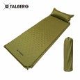 Cамонадувающийся коврик Talberg BASIC LARGE MAT (оливковый) - TLM-015