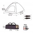 Палатка KING CAMP DOME Junior 3034 (2, зелёный) - KT3034